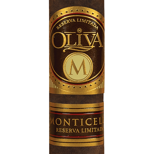 Oliva Monticello Reserva Limitada gold band detail