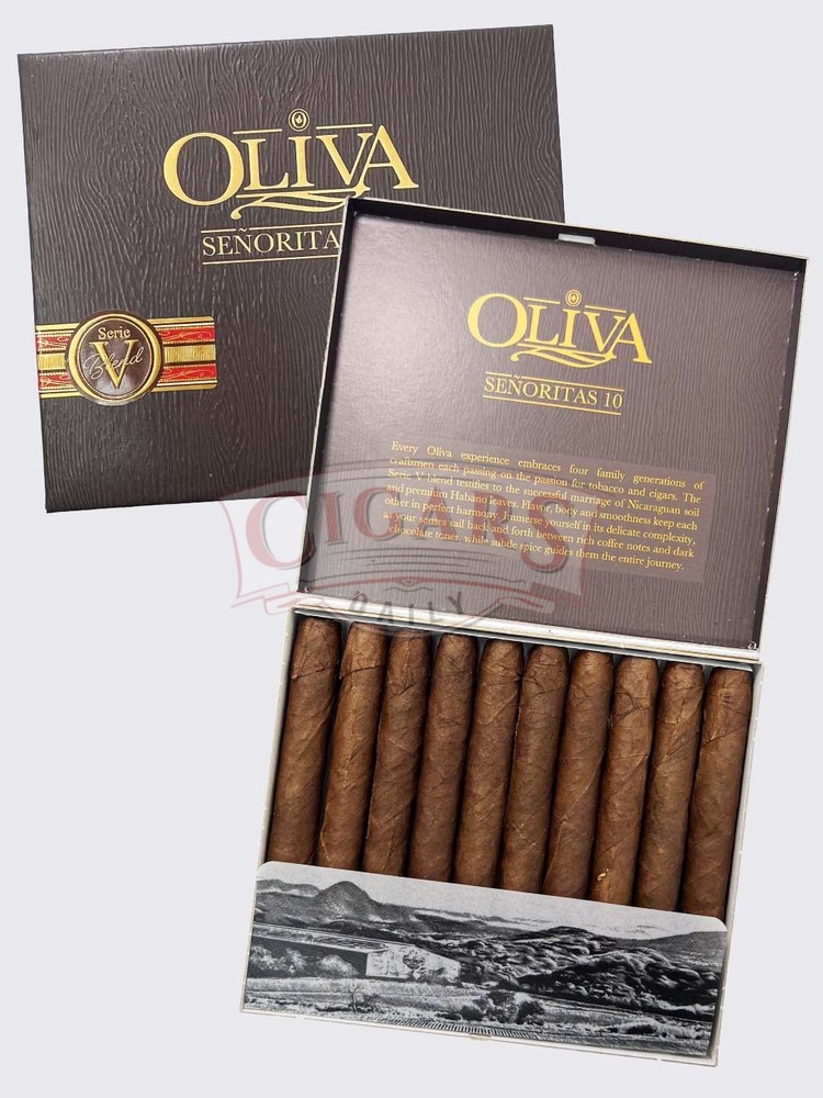 Oliva Serie V Senoritas 10-cigar tin / slide case