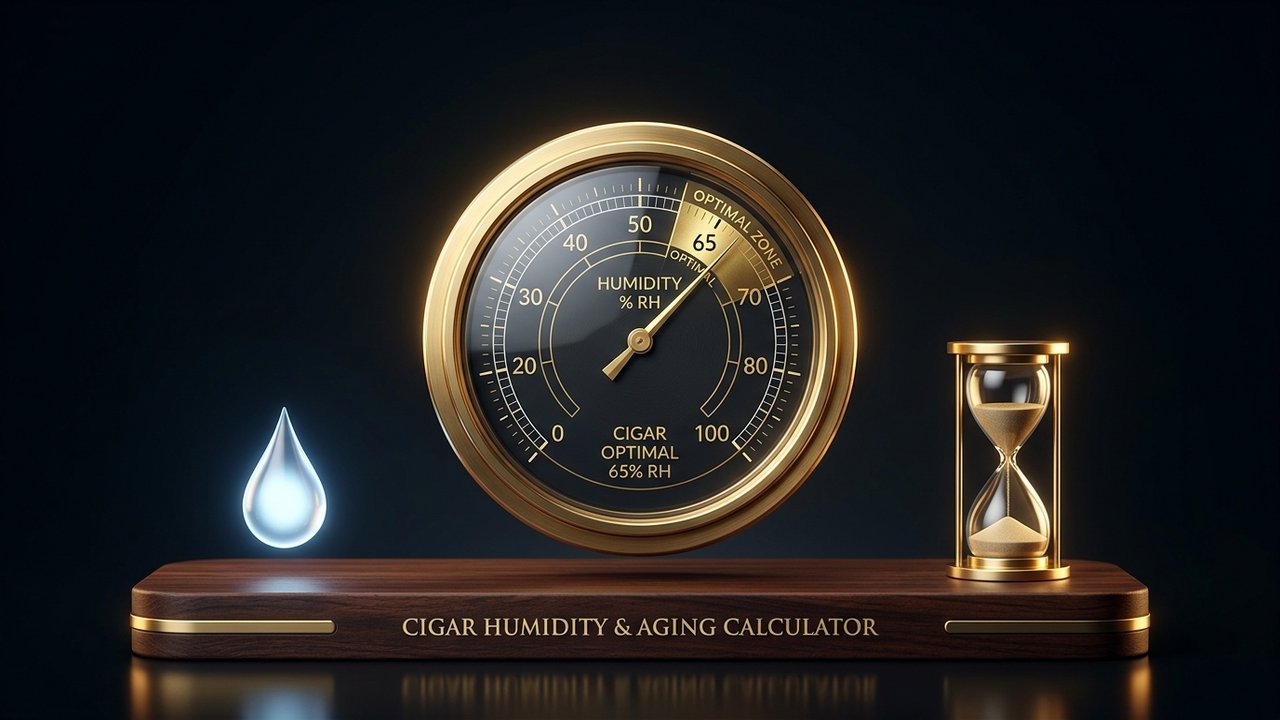 Cigar Aging and Humidity Calculator